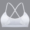 Grey Sexy Chest Padded Sport Bra